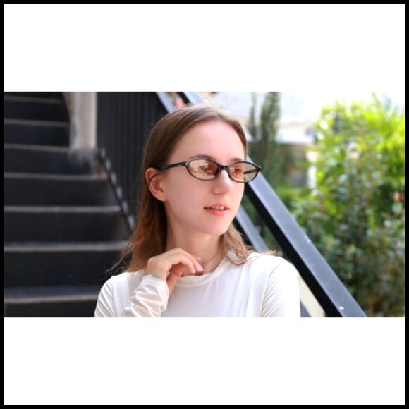 6-Pack Retro Oval Cat Eye Sunglasses UV Protection Polycarbonate Frames main image 4